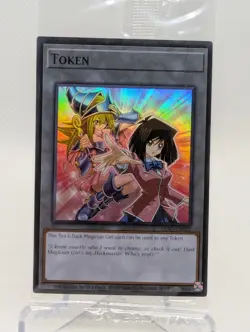 YUGIOH TOKEN TEA & DARK MAGICIAN GIRL SEALED PROMO TOKEN TKN5-EN022 - Image 1