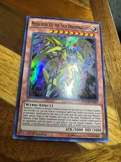 Metaltron XII, the True Dracombatant MACR-EN025 1st Edition Super Rare PL+ BONUS - Image 1