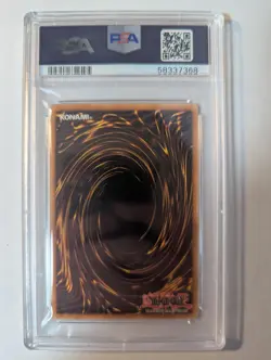 GRADED PSA 9 Sorcerer of Dark Magic MOV-EN002 Yu-Gi-Oh! LIMITED - Image 2