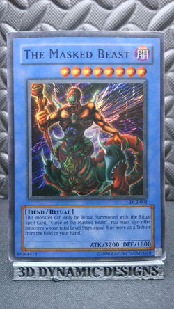 | Yugioh The Masked Beast DL2-001 Super Rare Duelist League Promo PL ?? | - Image 1