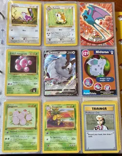 Vintage Pokemon Card Collection - No Binder Lot 5 Pages - Holo - Modern LP/NM - Image 3