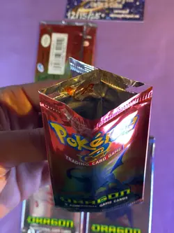 Empty EX Dragon Complete Artwork Pokemon Card Opened Packs - Image 3