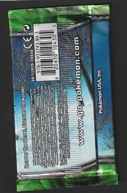 Pokemon "Secret Wonders" 10-Card Sealed Booster Pack (Weavile) X1 - Image 2