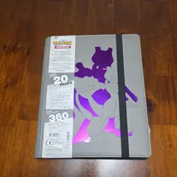 Ultra Pro Mewtwo 9-pocket Binder (360 Cards) New With Wrap - Image 1