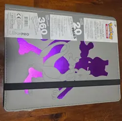 Ultra Pro Mewtwo 9-pocket Binder (360 Cards) New With Wrap - Image 2