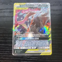 Pokemon TCG Greninja & Zoroark GX Holo Ultra Rare Card Unbroken Bonds 107 LP-MP - Image 1