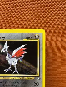 💥 Skarmory Pokemon TCG Neo Genesis Set Holo Foil Rare 13/111 Vintage Card 957 - Image 3