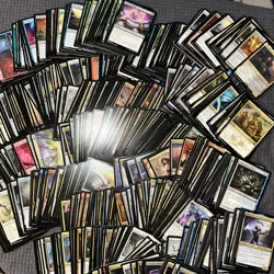 Large Lot Of Magic: The Gathering Trading Card Game Over 600 Cards - Image 1