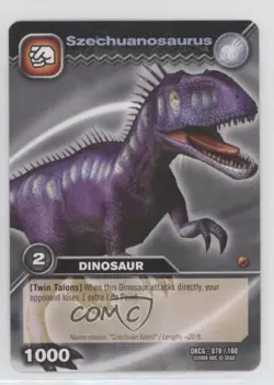 2008 Dinosaur King Trading Card Game Series 1: Szechuanosaurus #DKCG-078 - Image 1