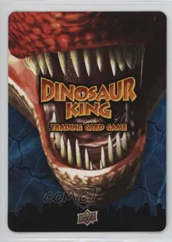 2008 Dinosaur King Trading Card Game Series 1: Foil Wuerhosaurus #DKCG-052 - Image 2