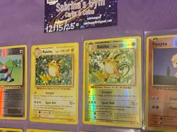 Raichu Machoke Porygon + Reverse Holo XY Evolutions Pokemon Card Lot - Image 2