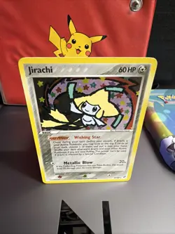 Pokemon TCG Jirachi EX Deoxys Holo Card 9/107 Rare Lp Condition - Image 1