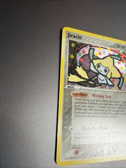 Pokemon TCG Jirachi EX Deoxys Holo Card 9/107 Rare Lp Condition - Image 5