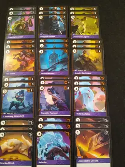 RIFTBOUND LEAGUE OF LEGENDS 516 CARD 3X UNCOMM/COMMON/RUNE/BATTLEFIELD/TOKEN SET - Image 5