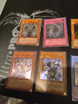 Yugioh Lot Of 6 Ultimate Rare Cards Konami Read Description - Image 2