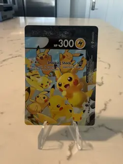 Pikachu V-Union Set of 4 Sword & Shield Pokemon Promo Cards Celebrations - Image 4