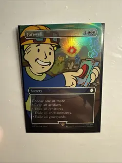 Farewell (Borderless) -Foil Near Mint MTG Universes Beyond: Fallout - Image 1