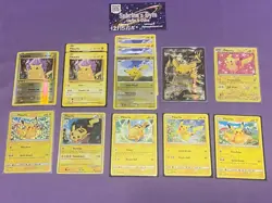 Pikachu Evolutions XY Reverse Holo 124 Promo EX + Pokemon Card Lot - Image 1