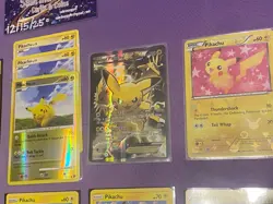 Pikachu Evolutions XY Reverse Holo 124 Promo EX + Pokemon Card Lot - Image 2