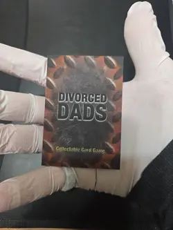Divorced Dads TCG First Edition Rare Card The House Card Holographic - Image 2