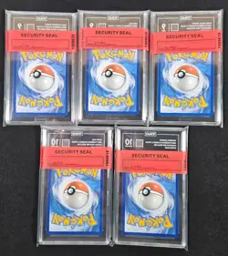 Pokemon Gold Hyper Rare Full Art TAG Graded Card Lot - Image 2