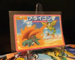 [LP] Pokemon Flygon vs Salamence Topsun Battle Card No. 118 Japanese Nintendo - Image 1