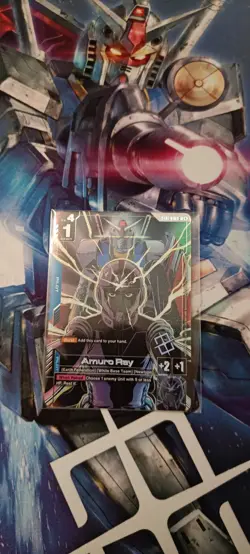 Amuro Ray Gundam Cardgame World Championship Qualifier Promo Bandai Card Fest - Image 1