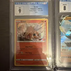 Lot Of 8 Cgc Graded Pokemon Cards! - Image 4
