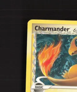 Charmander Delta 49/100 EX Crystal Guardians Common Pokemon Card LP+ - Image 3