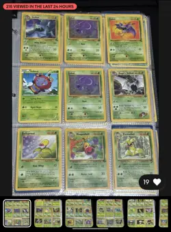 Pokemon Vintage Binder Collection 2500+ Cards - Image 3