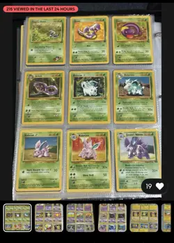Pokemon Vintage Binder Collection 2500+ Cards - Image 4
