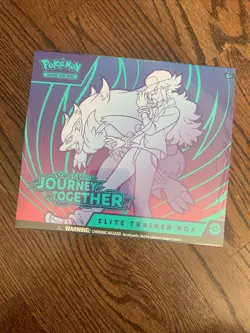 Sealed Non-PC Journey Together ETB Pokemon TCG Trading Card Game - Image 1