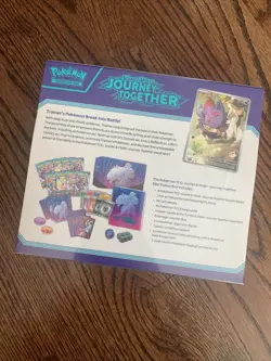 Sealed Non-PC Journey Together ETB Pokemon TCG Trading Card Game - Image 2