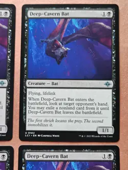 4x Deep-Cavern Bat **NEAR MINT** **UNPLAYED** MTG - Image 3