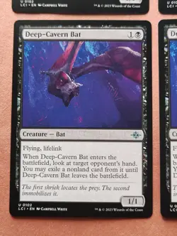 4x Deep-Cavern Bat **NEAR MINT** **UNPLAYED** MTG - Image 5