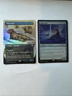 2x Tiger-Seal (Borderless Foil + Reg Foil) 318 - MTG Avatar: The Last Airbender - Image 1