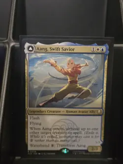 MTG Avatar: The Last Airbender Eternal Aang, Swift Savior #0204 Rare - Image 1