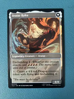 The Legend Of Roku 0145 MTG NM Regular Mystic Avatar The Last Airbender - Image 4