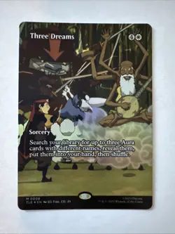 Three Dreams (Borderless Foil) M Avatar: The Last Airbender: Eternal-Legal ATLA - Image 1