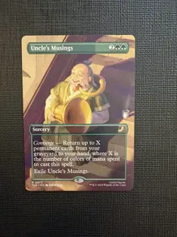 Uncle's Musings (Borderless) Avatar: The Last Airbender: Eternal-Legal Regular for sale online - Image 1