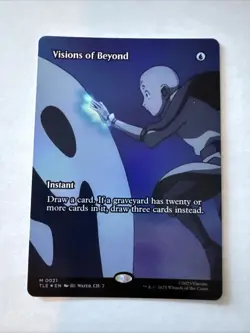 Visions Of Beyond AVATAR Last Airbender (BORDERLESS FOIL) TLE #021 ATLA Mtg - Image 1