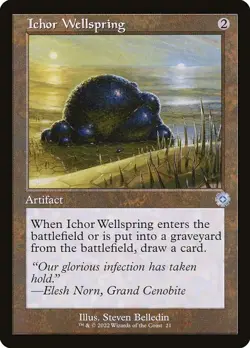 Ichor Wellspring , The Brothers' War Retro Artifacts , #21 MTG FOIL - Image 1