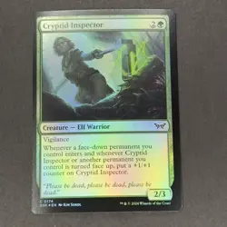 Cryptid Inspector Duskmourn: House of Horror Foil - Image 1