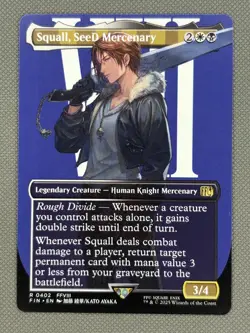 BORDERLESS SQUALL, SEED MERCENARY 0402 FIN FOREIGN NM MTG - Image 2