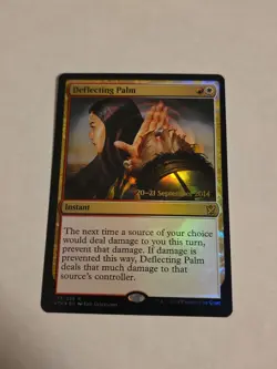 Deflecting Palm Foil PreRelease Promo Khans Of Tarkir NM - Image 1