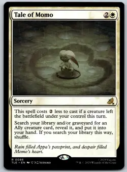 Tale of Momo R Avatar: The Last Airbender: Eternal-Legal 86 NM - Image 1