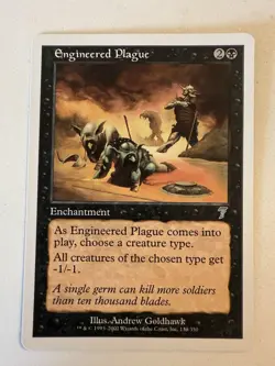Engineered Plague 7th Edition Regular X1 NM - Image 1
