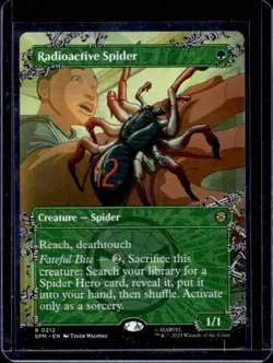 2025 Magic The Gathering Spider-Man Marvel Radioactive Spider #0212 - Image 1