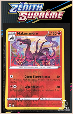 Carte Pokemon Malamandre 028/159 Reverse EB12.5 Zenith Supreme FR - Image 1