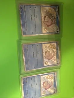Pokemon TCG Slowpoke 116/091 Paldean Fates Shiny Rare Near Mint Condition - Image 1